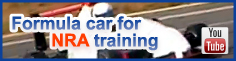 Formula car for NRA training